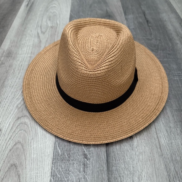 Solar Escape Fedora Hat - One Size / Tan-Wheat / NWOT/ Unisex / Adult Size - Picture 1 of 7
